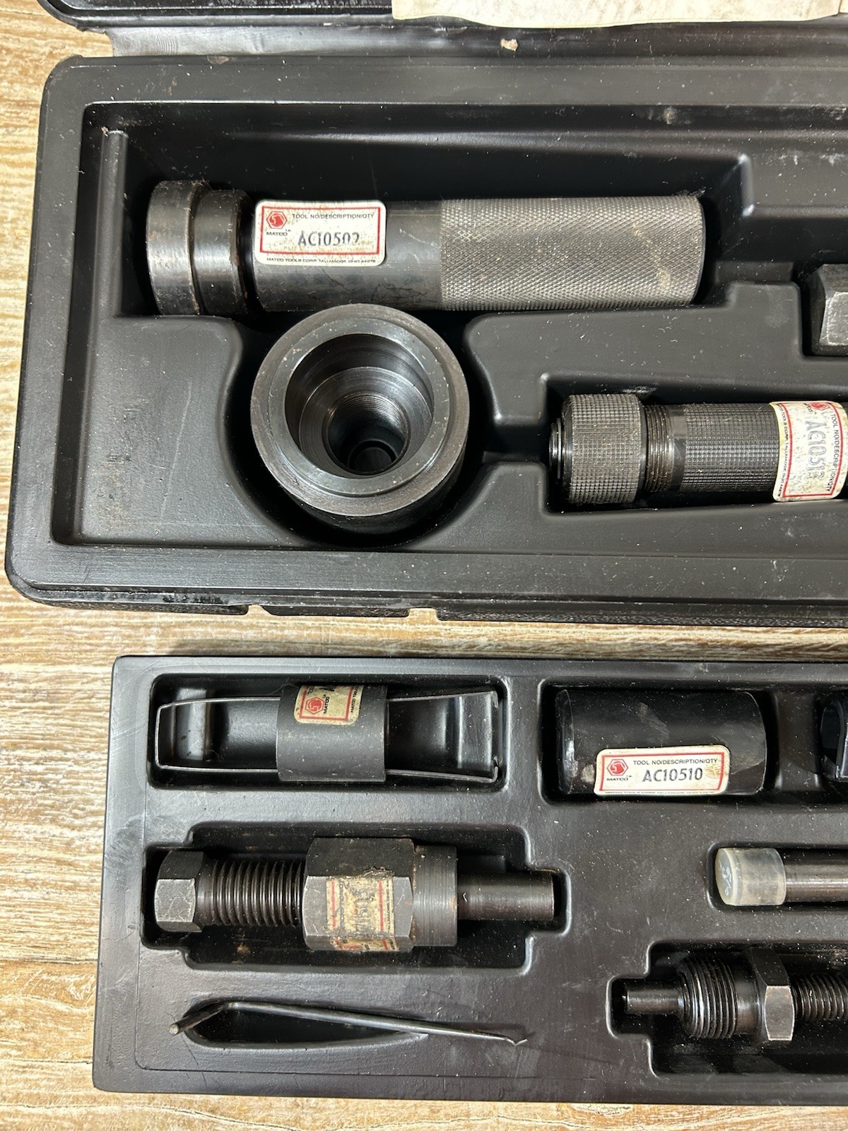 Matco Tools / Robinair 10500 GM AC Compressor Service Tools Kit W/case Free Ship