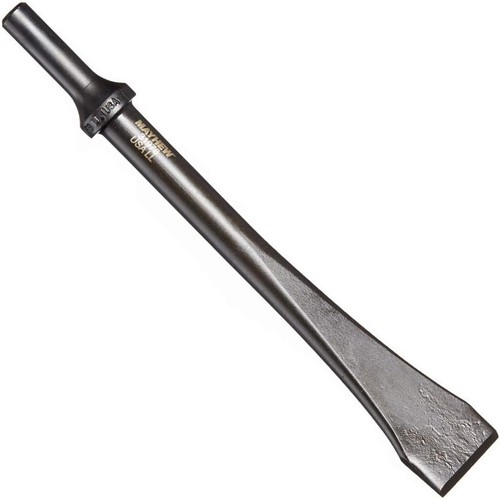 Mayhew 31976 Pneumatic Scraper, 1-1/8″ x 8″, Black Oxide Finish