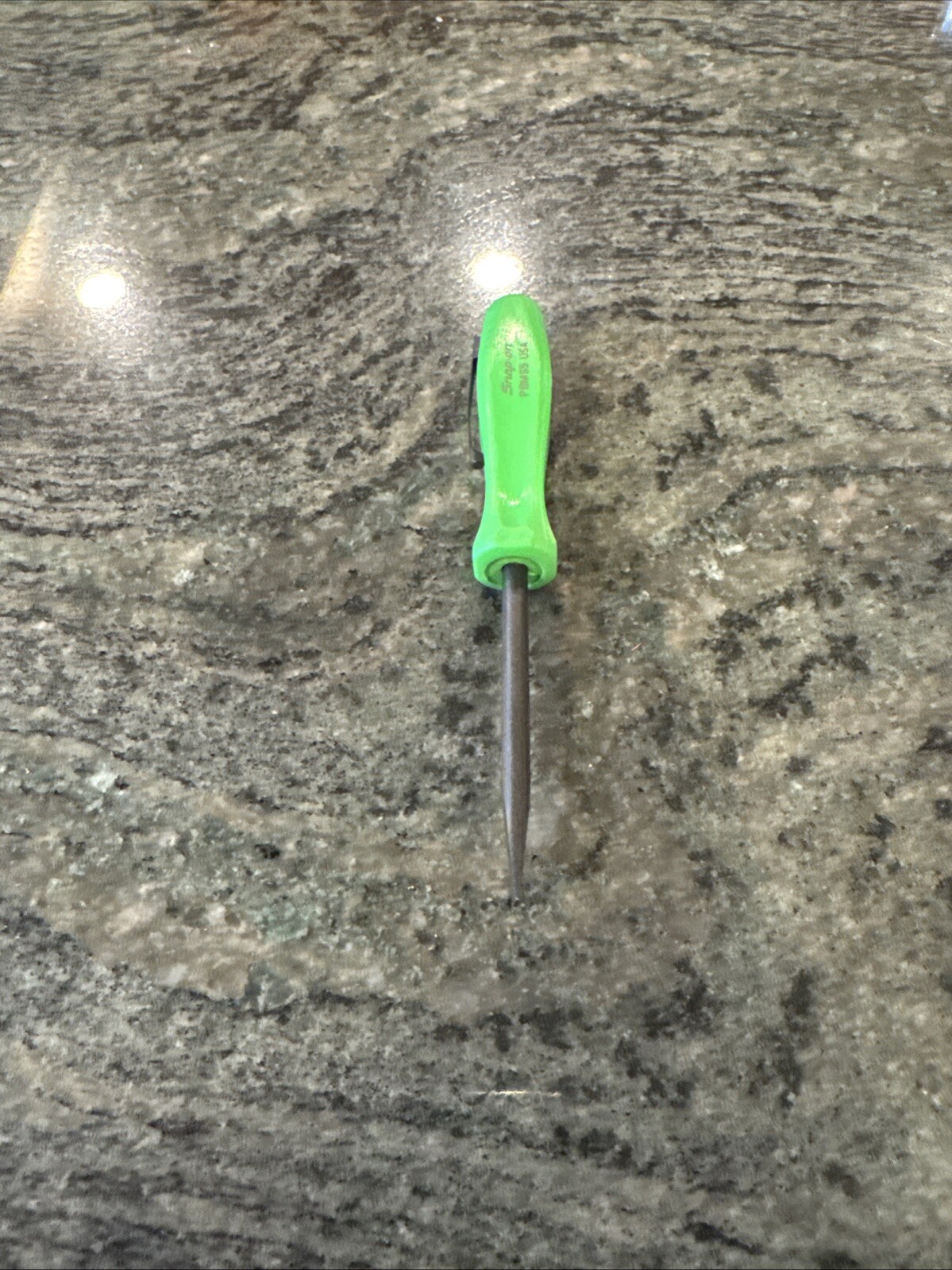 snap on pbms5g 5” straight tip mini pocket prybar green