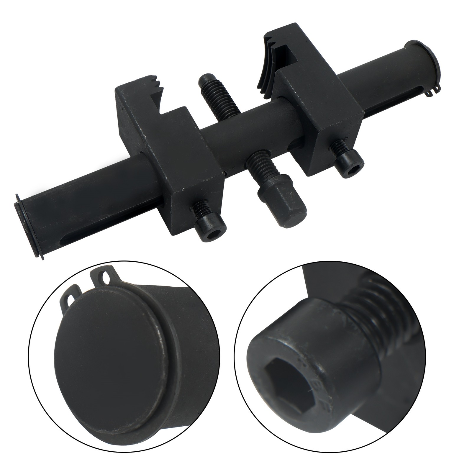 Universal Puller For Ribbed Drive Pulley Crankshaft Remover Tool Kit 40-165mm