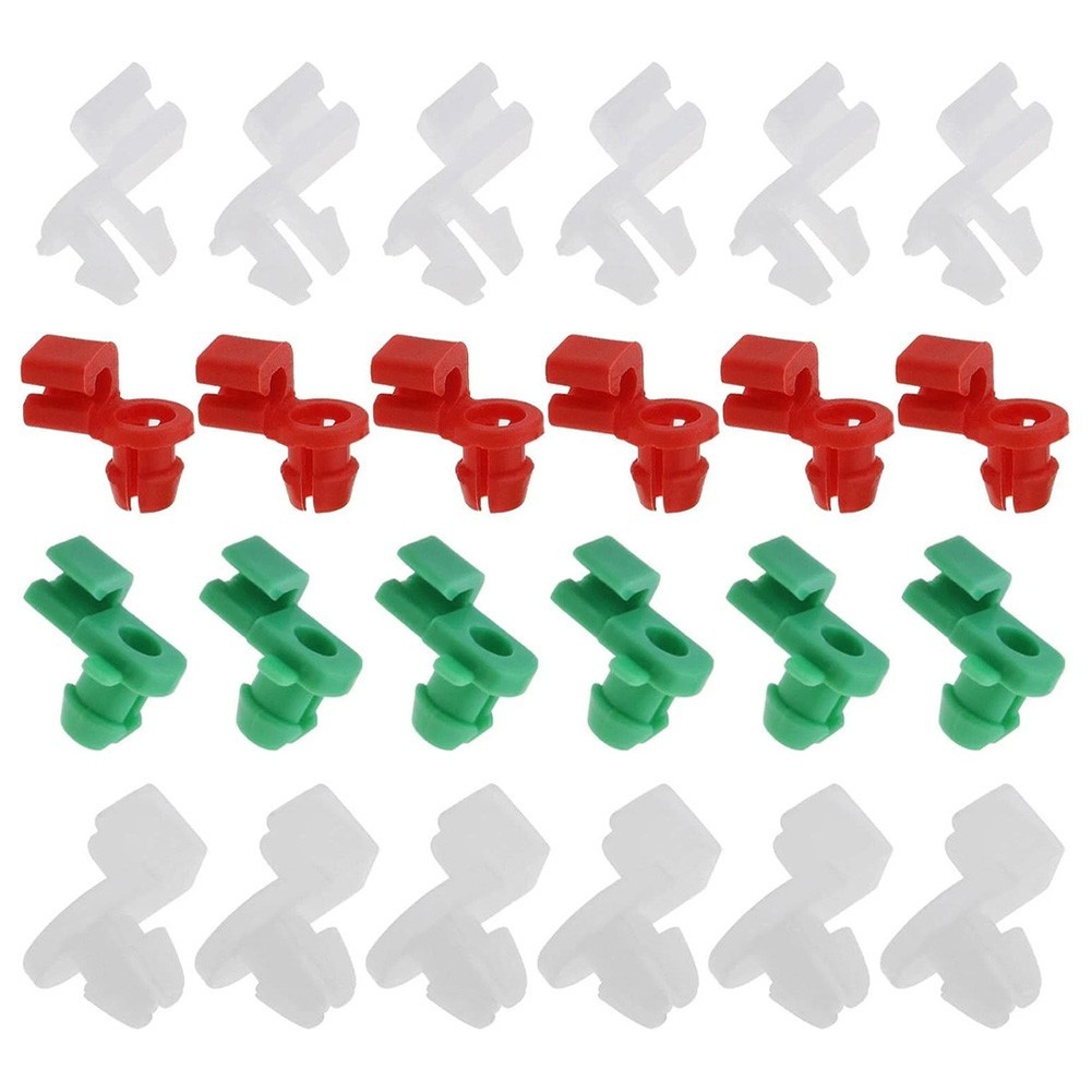 24 PCS Door Lock Rod Clips for Most Vehicles 23 5mm Hole Size Easy Installation