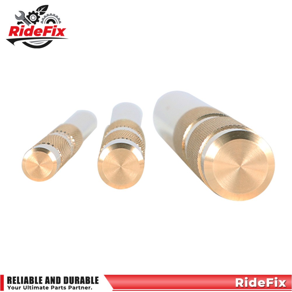 61360 3Pcs Brass Drift Punch Set 3/4″ 1/2″ 3/8″ Hand Tool Punches Tool Home use