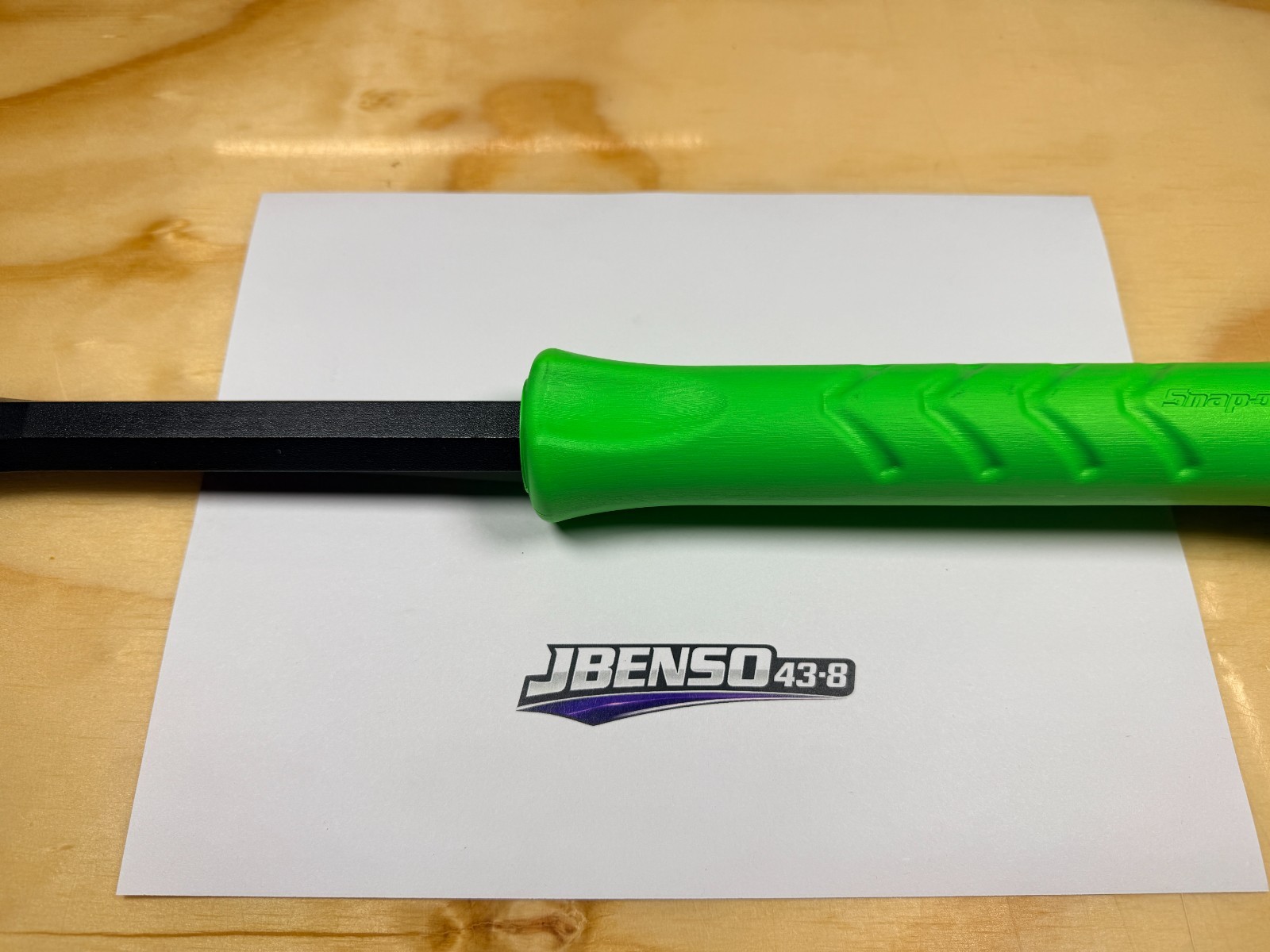 Snap-on Tools USA NEW GREEN 18″ Length Steel Striking Demolition Chisel SPDC18G