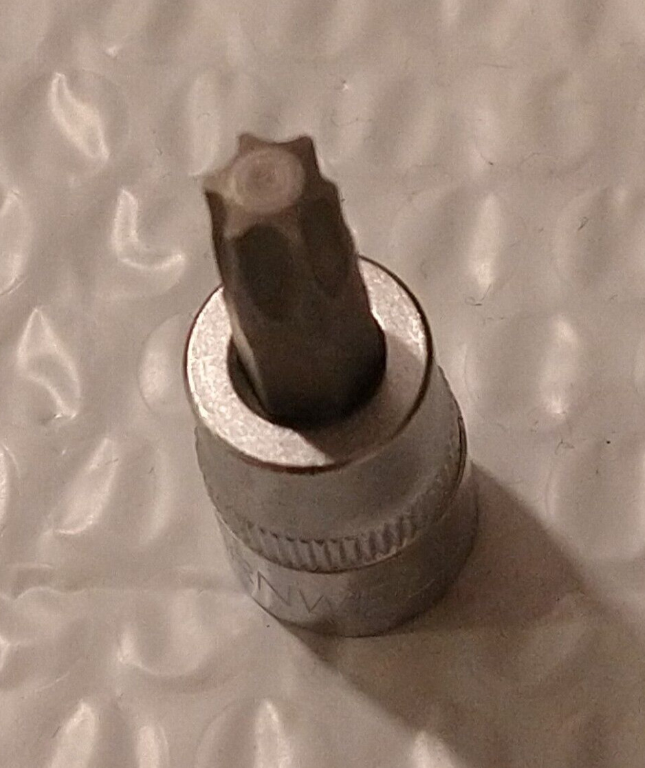 CORNWELL TOOLS T45, 3/8″ SOCKET DRIVEN, T45 TORX BIT.