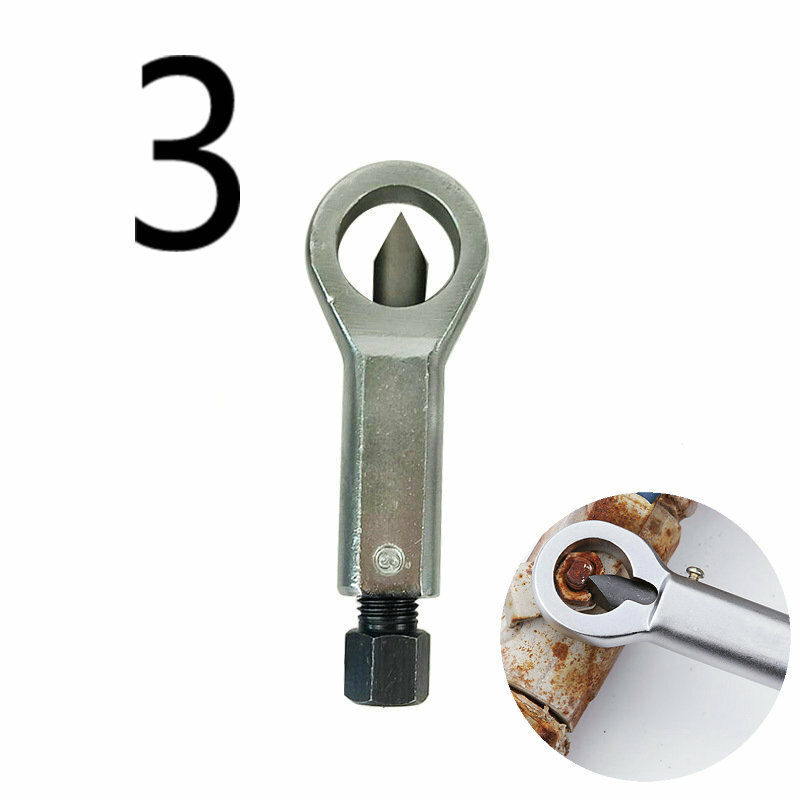 1Pc 9-27mm Nut Splitter Cracker Durable Nut Breaker Adjustable Extractor Tool