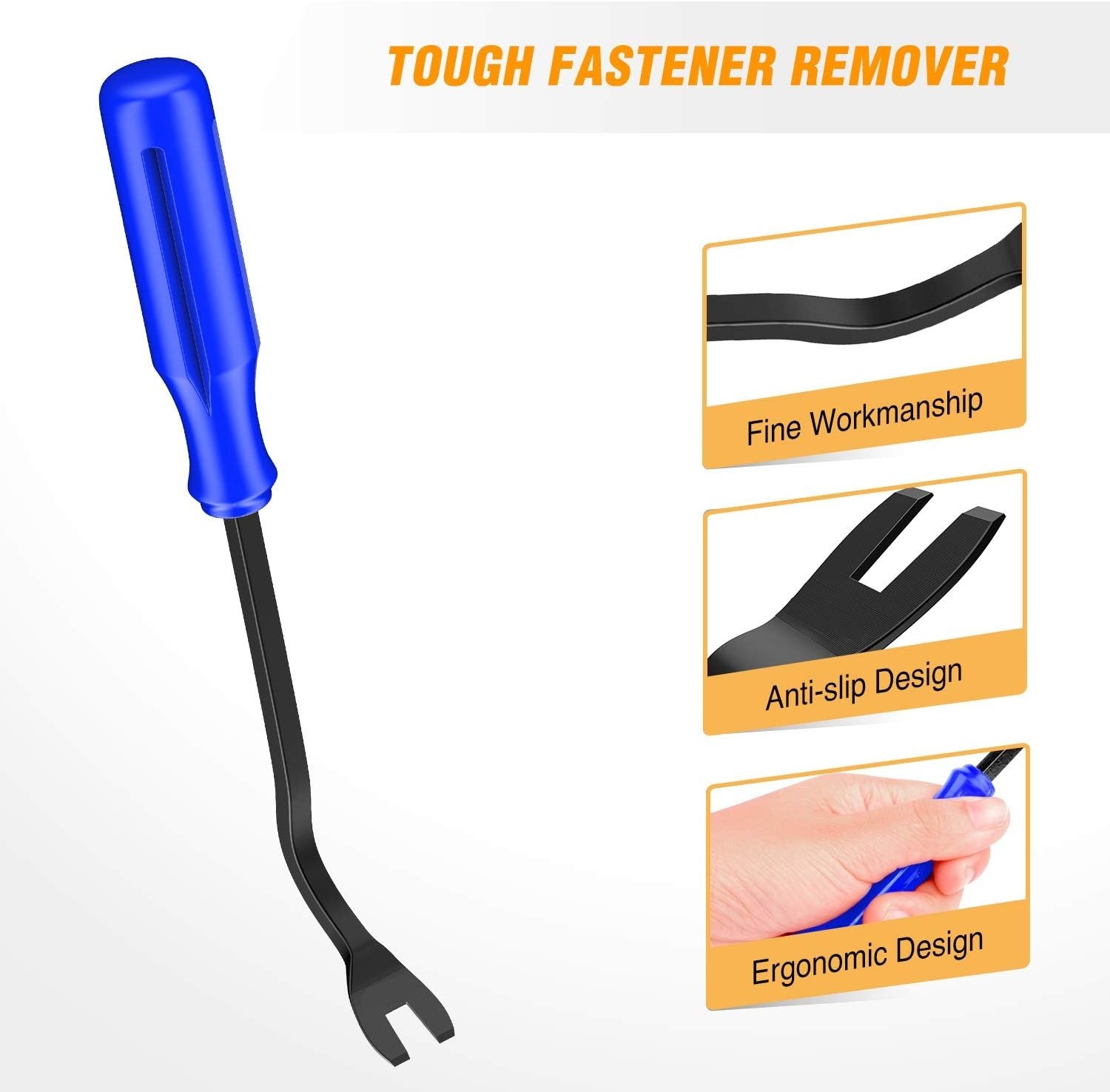 Gooacc 8-Piece Auto Trim Tools in Blue – Lightweight and Multi-Use Solution