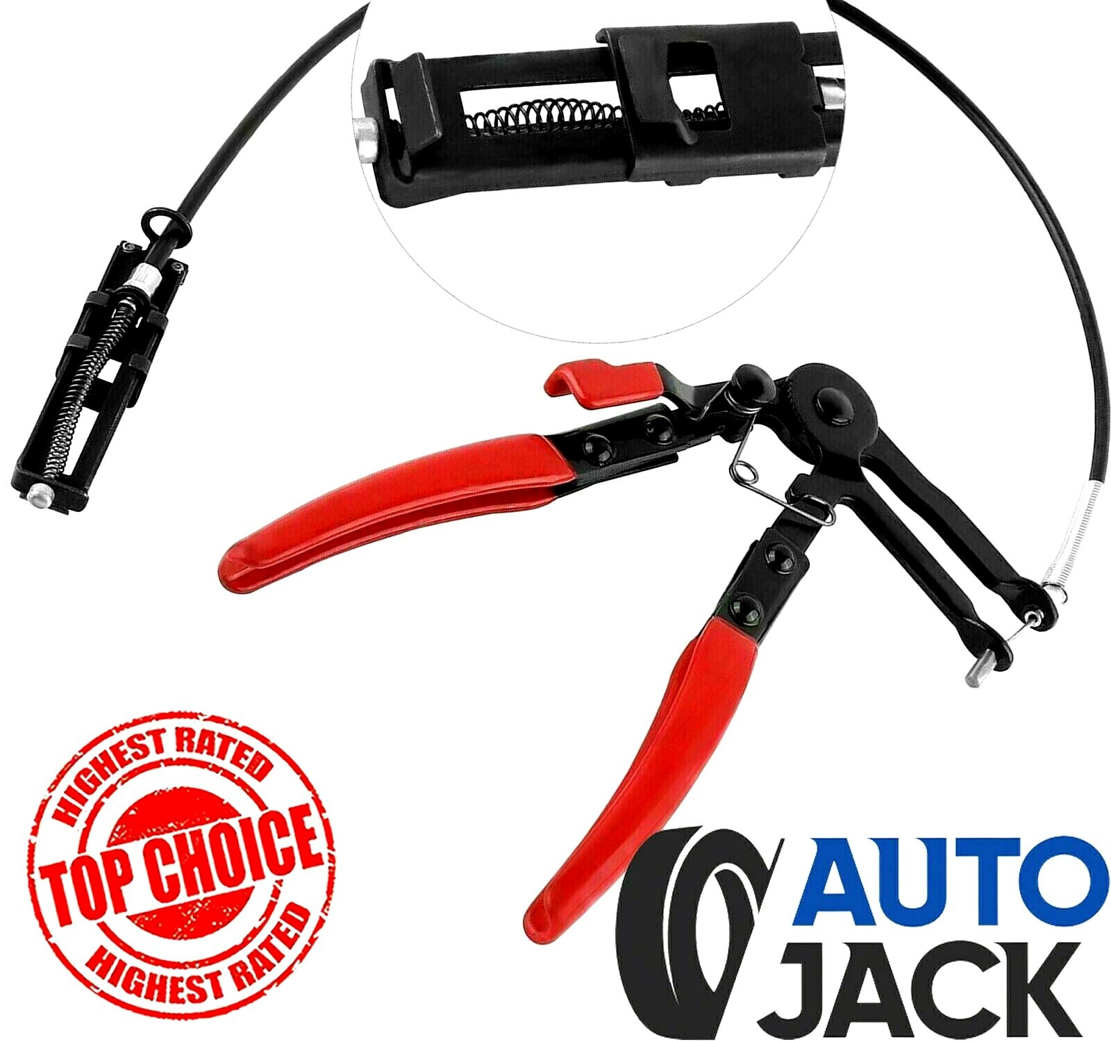Car Remote Action Radiator Hose Clip Bundle Clamp Tool Removal Plier 18mm – 55mm