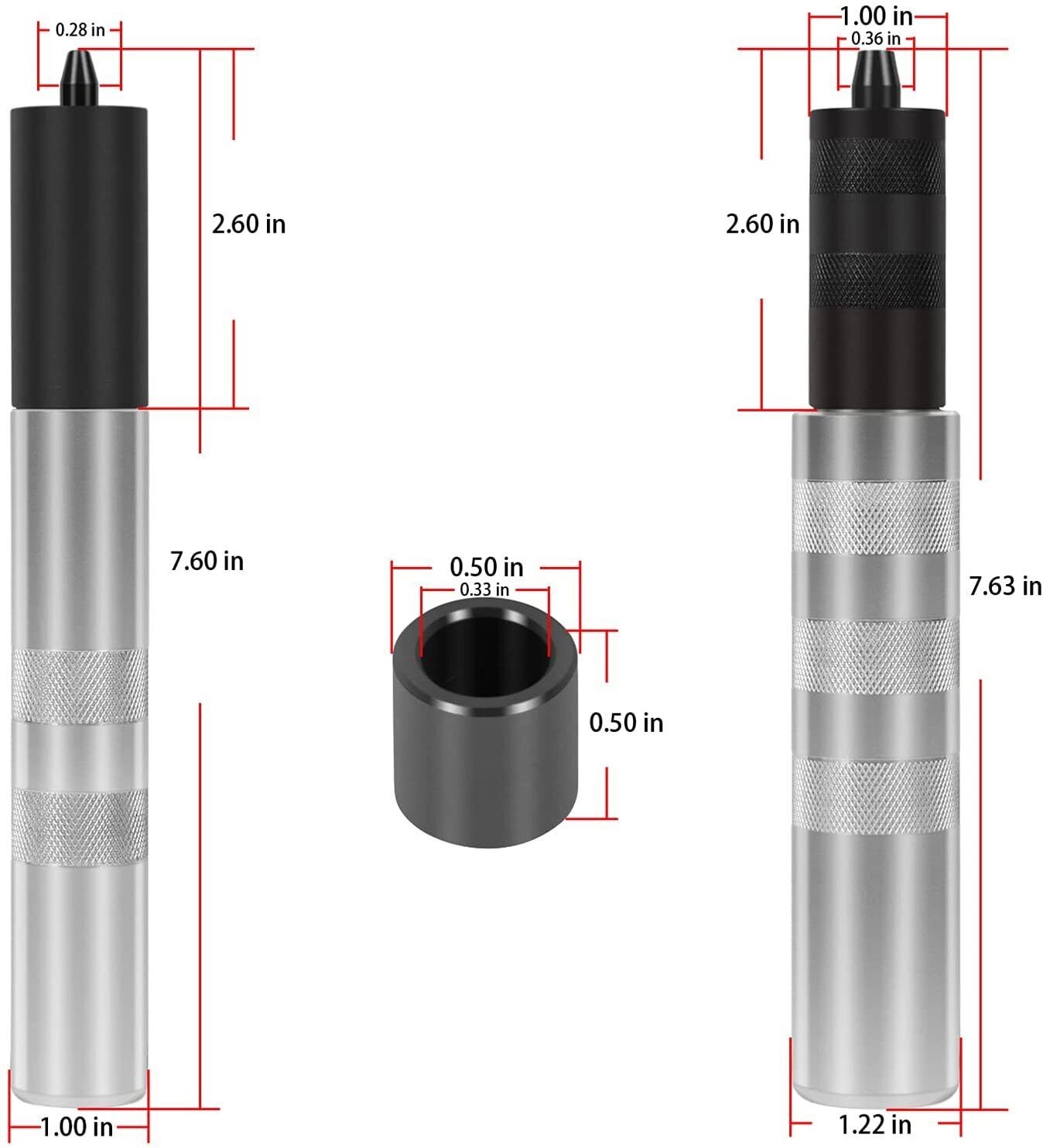 36050 Valve Keeper Remover & Installer Kit from 4.5 to 7.5mm & 5/16″ to 3/8″