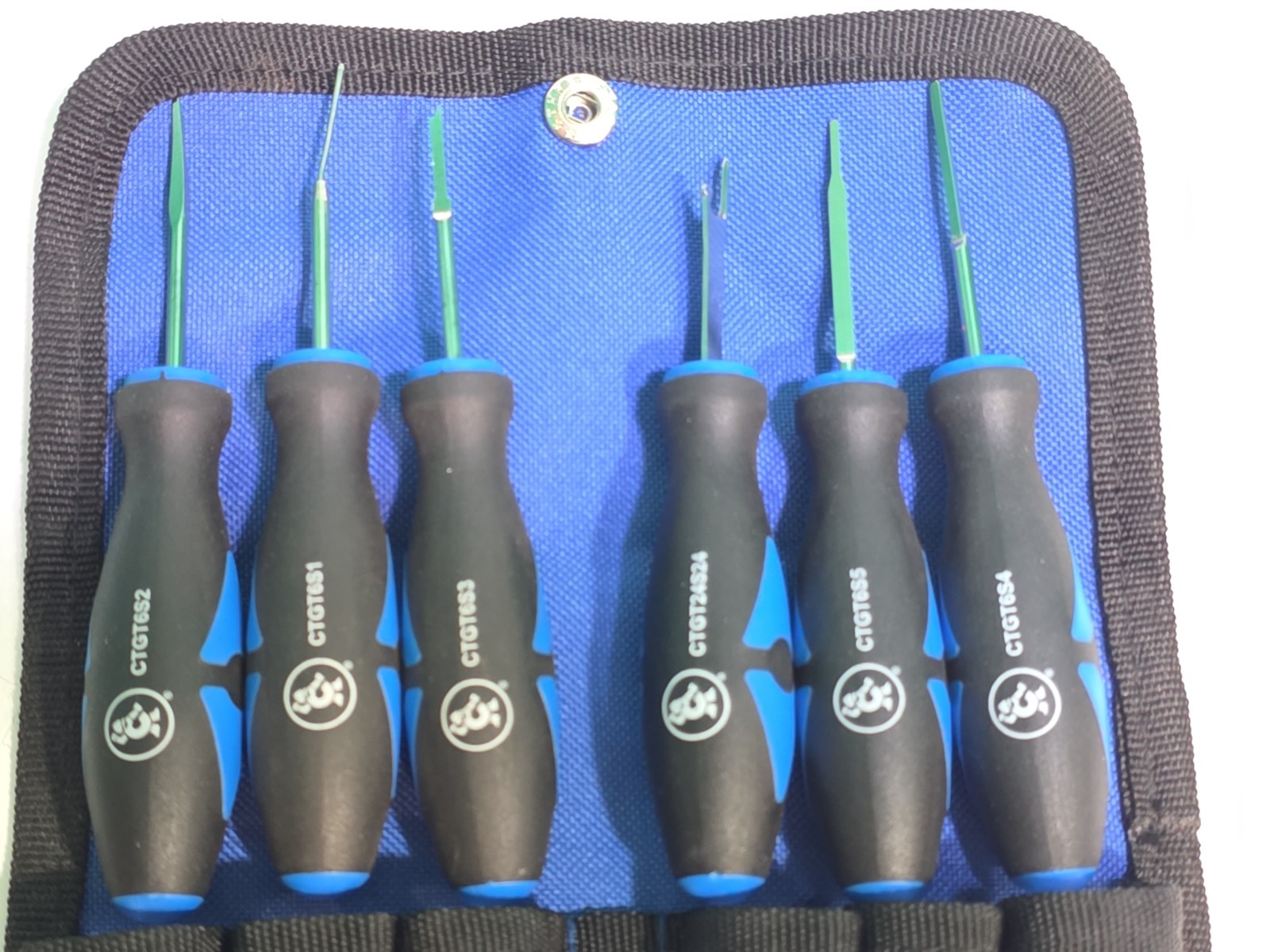 Cornwell CTGT6S 6pc Terminal Release Tool Set, Block / Harness Connector Service