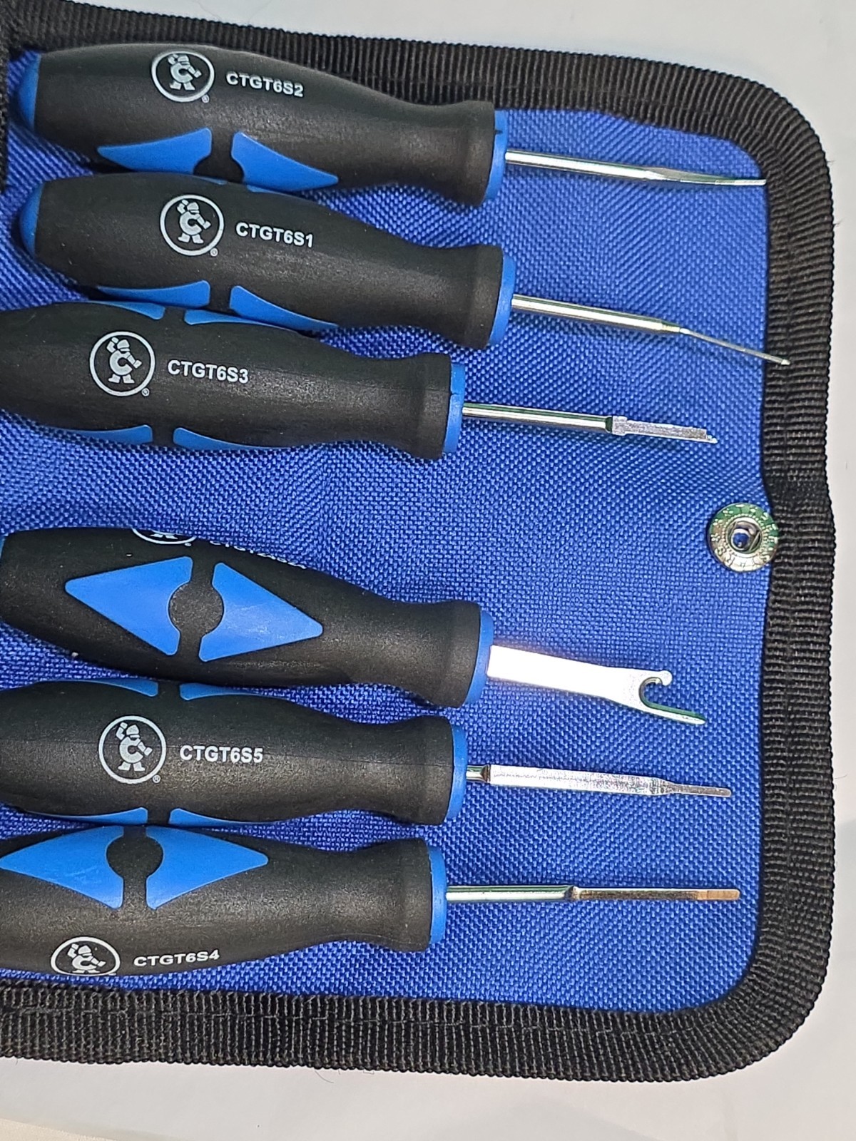 Cornwell CTGT6S 6pc Terminal Release Tool Set, Block / Harness Connector Service