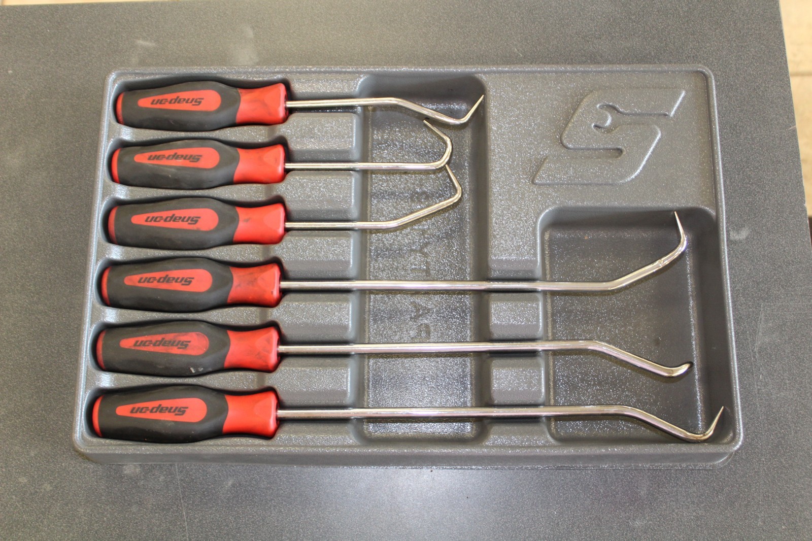 Snap-on Tools USA 6 pc Soft Grip Radiator Hose Pick Set SGRHT6BR USA