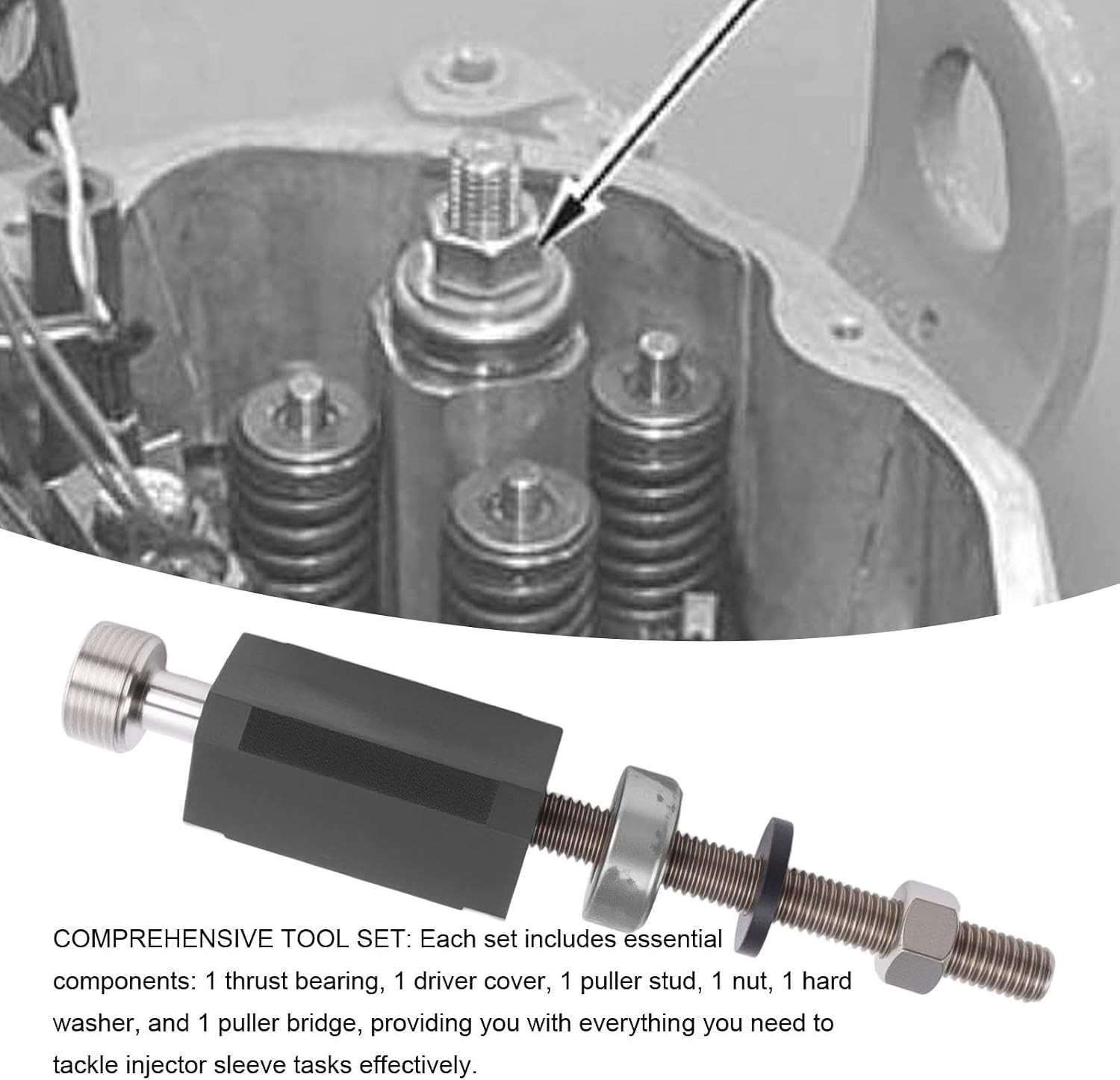 9U-6891 Injector Sleeve Cup Remover Installer for CAT 3406E C10 C12 C15 C16 C-18