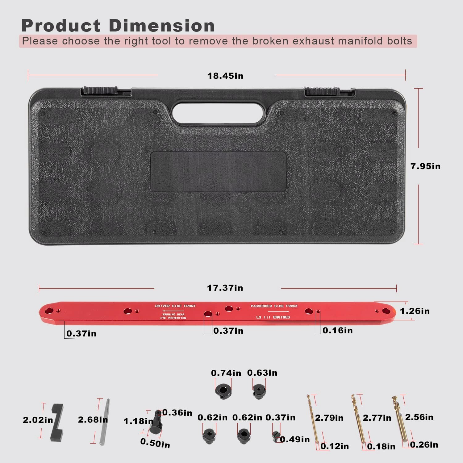 71400 Manifold Drill Template for GM /Chevy LSIII 4.8L, 5.3L & 6.0L Motors 99-07