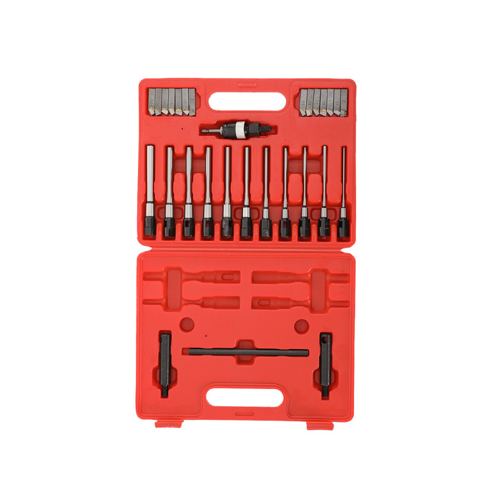 29pcs Valve Seat Single Plane Cutting Tool ∅ 22-63mm Valve Repair Boring Cutter