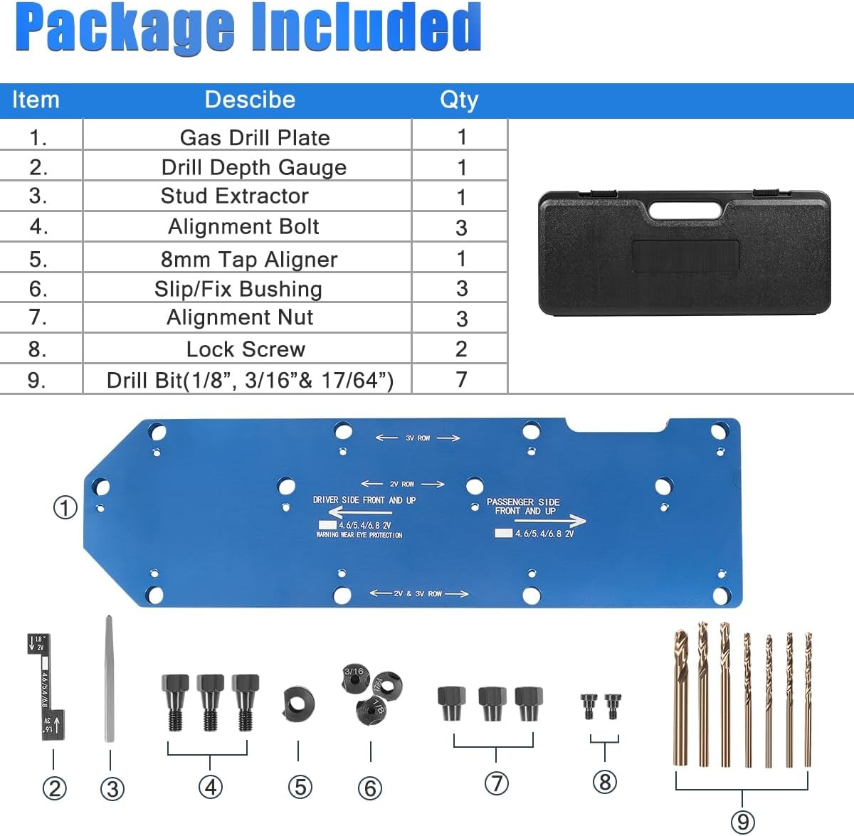 Gimbal Bearing Installer Puller and Alignment Tools for Mercruiser Alpha Bravo