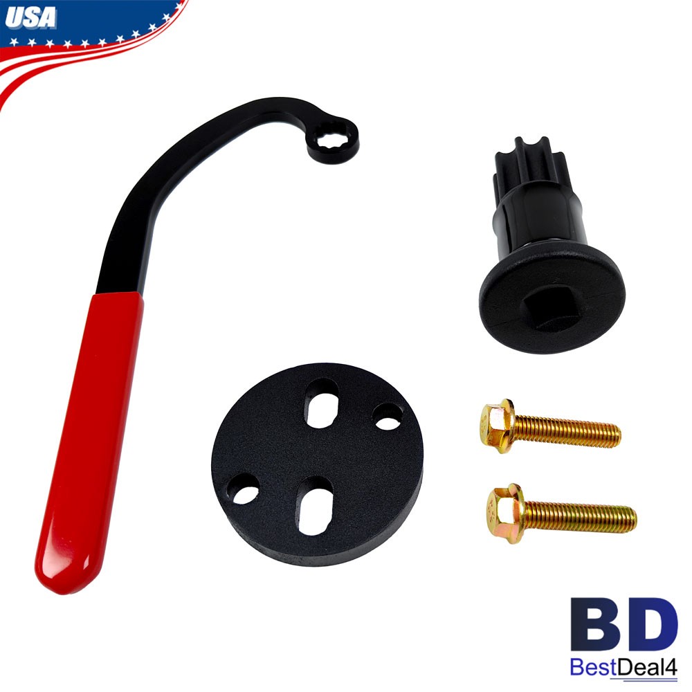 Injection Pump Gear Puller Lock Nut Wrench Fit Dodge Cummins Engine Barring Tool