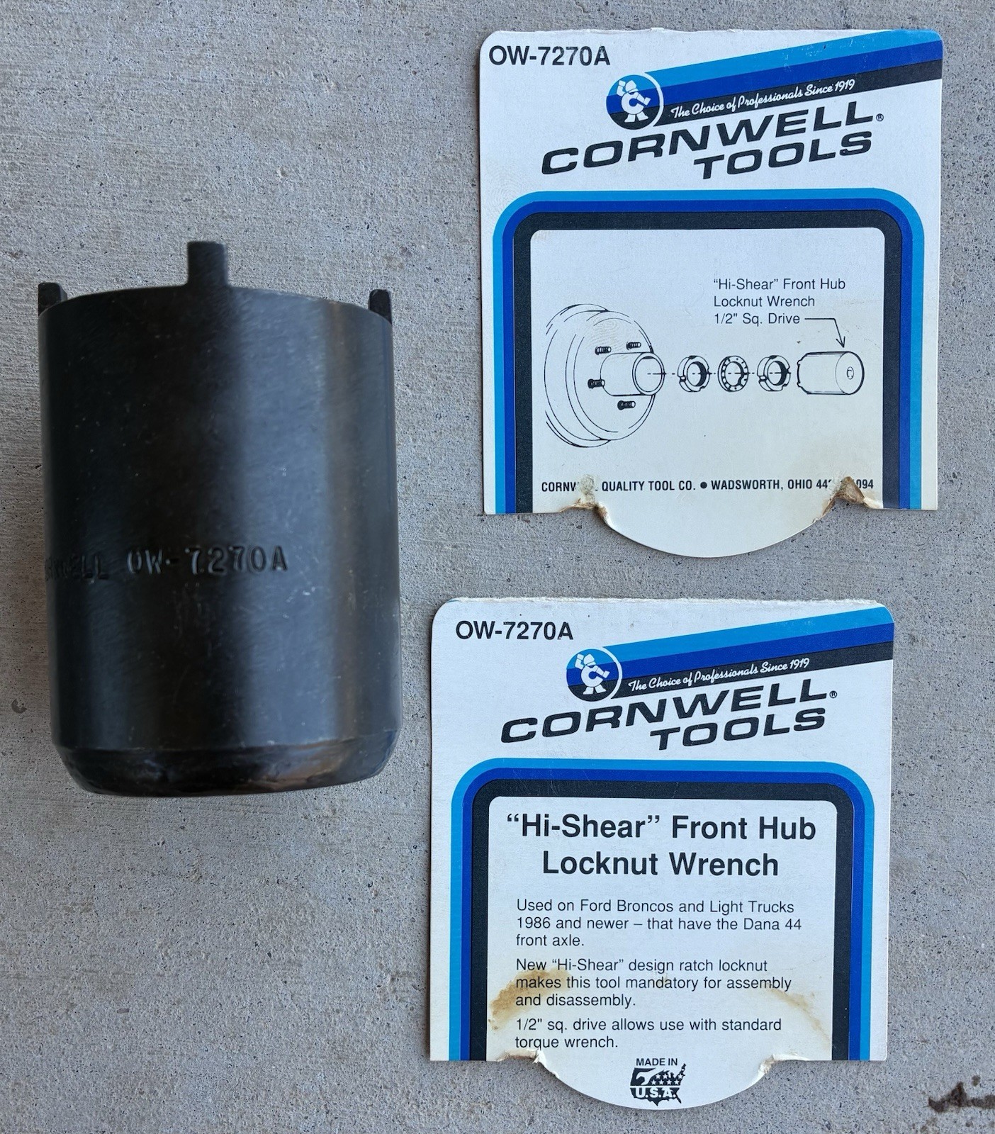 9pc New Old Stock FORD Automotive Tools OTC Cornwell Lisle KD Thexton USA Made