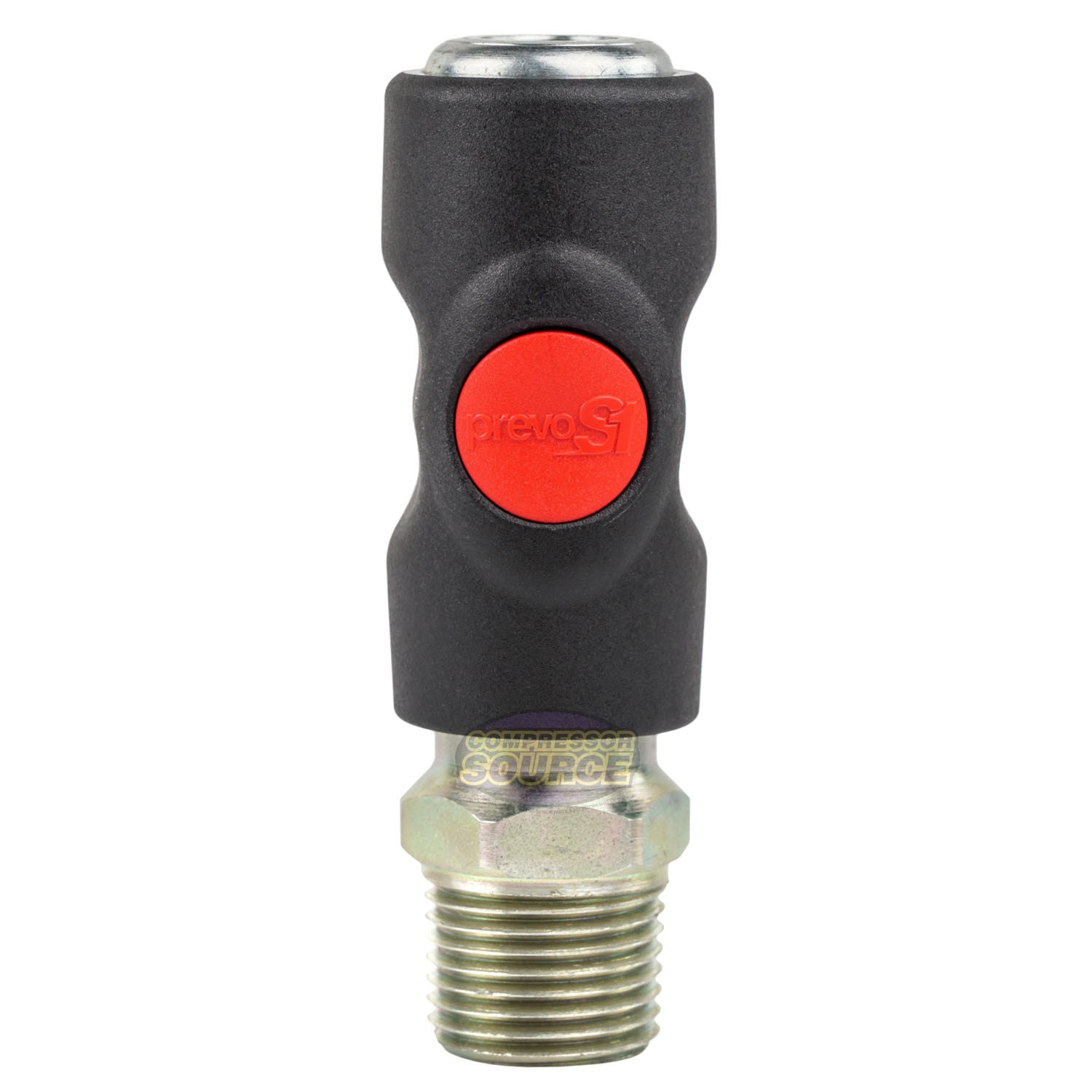 Prevost Push Button Automotive Style Truflate Coupler USI061253 1/2″ NPT PrevoS1