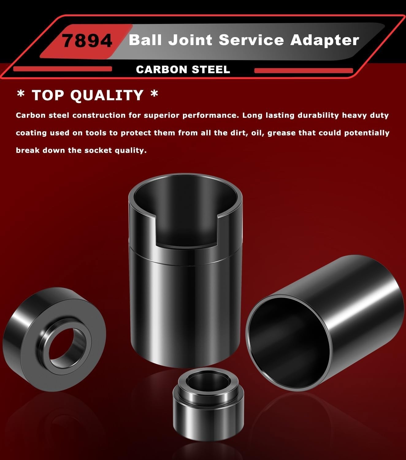 Ball Joint Service Adapter Tools Kit 7894 for Jeep Wrangler & Dodge Ram Trucks