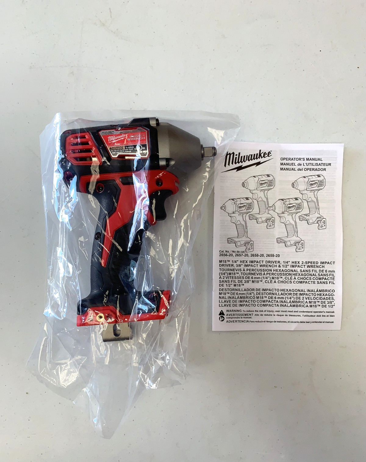 Milwaukee 2658-20 M18 3/8″ Impact Wrench