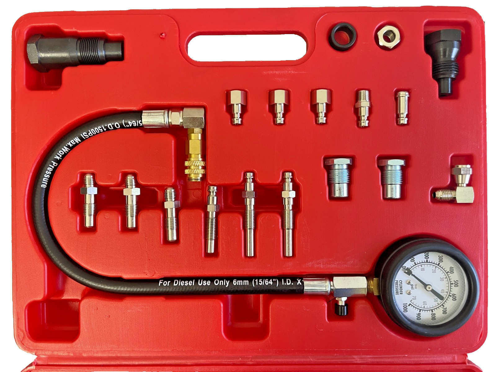 12Pc Diesel Engine Compression Tester