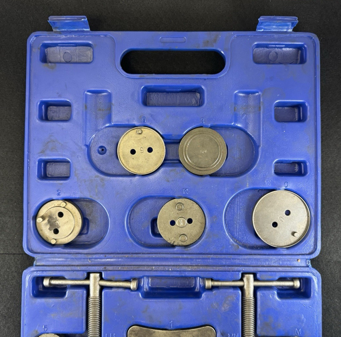 Astro 78618 Brake Caliper Wind Back Tool Set – 17 Pieces (1 Piece Missing)