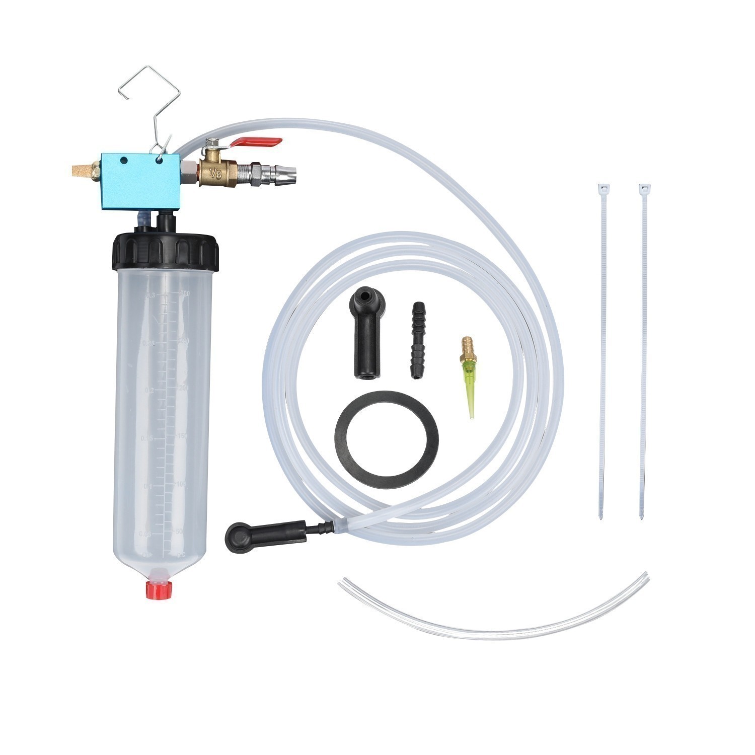 Vacuum Brake Bleeder Kit 300ml Tank for Oil Change Car Motorcycle Truck Tool
