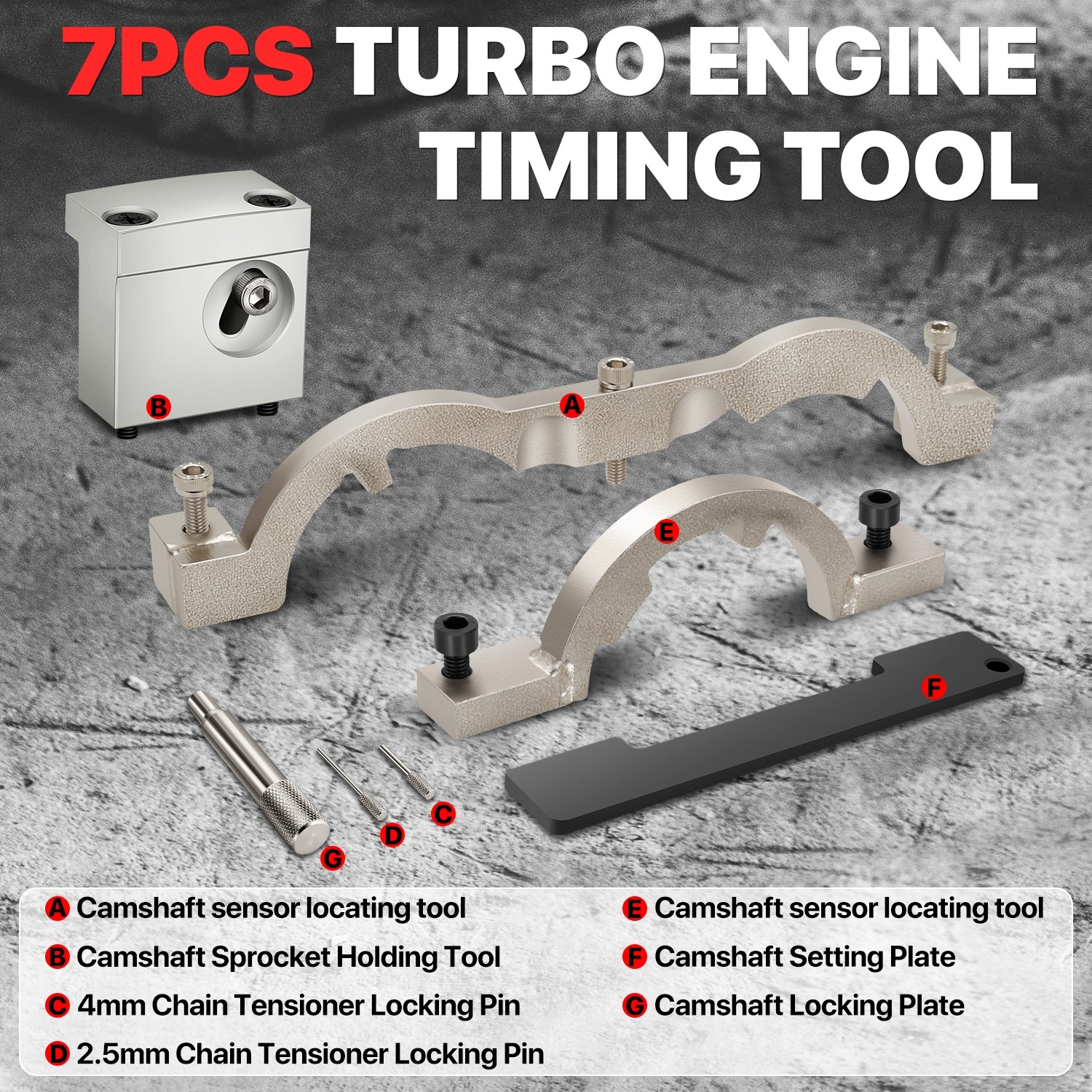 For Chevy Cruze Aveo Ampera Insignia 1.0L 1.2L 1.4L Turbo Engine Timing Tool Kit