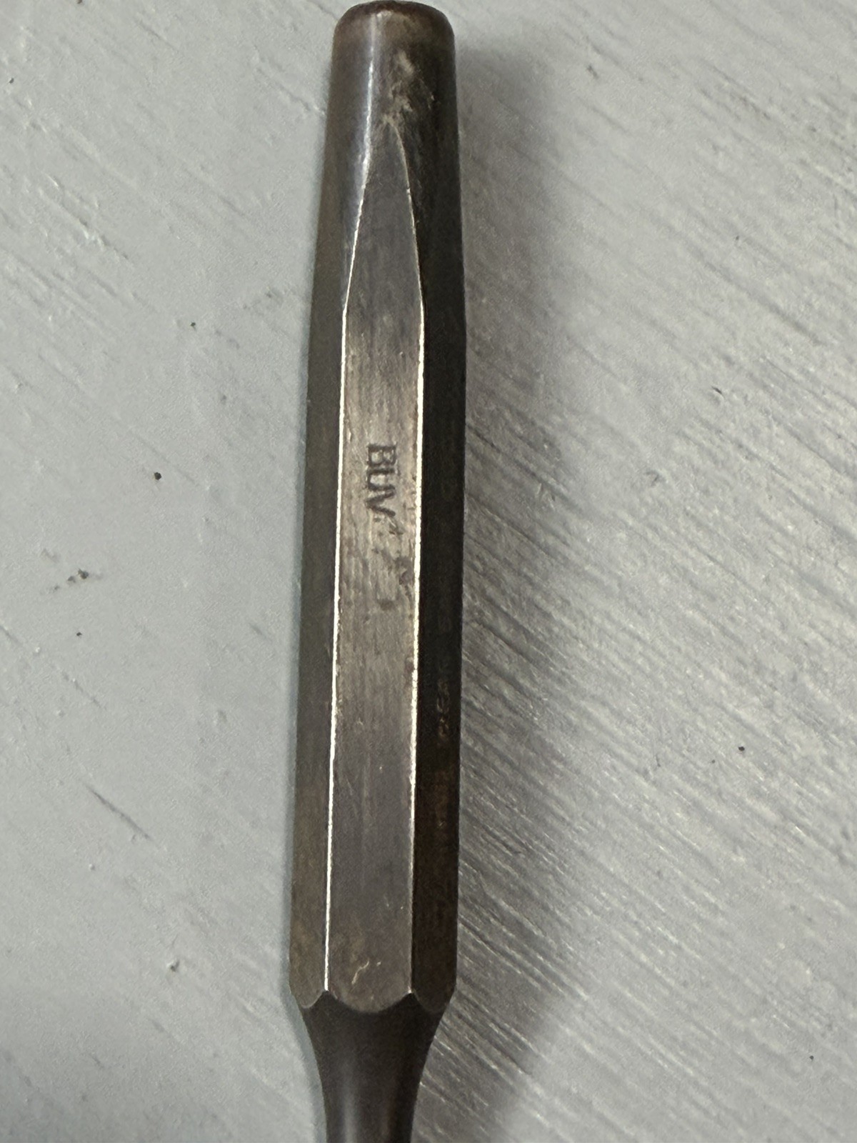 LOT OF 2 Snap-on PPC108A 1/4″ Pin Punches 5-3/4” Long Made in USA