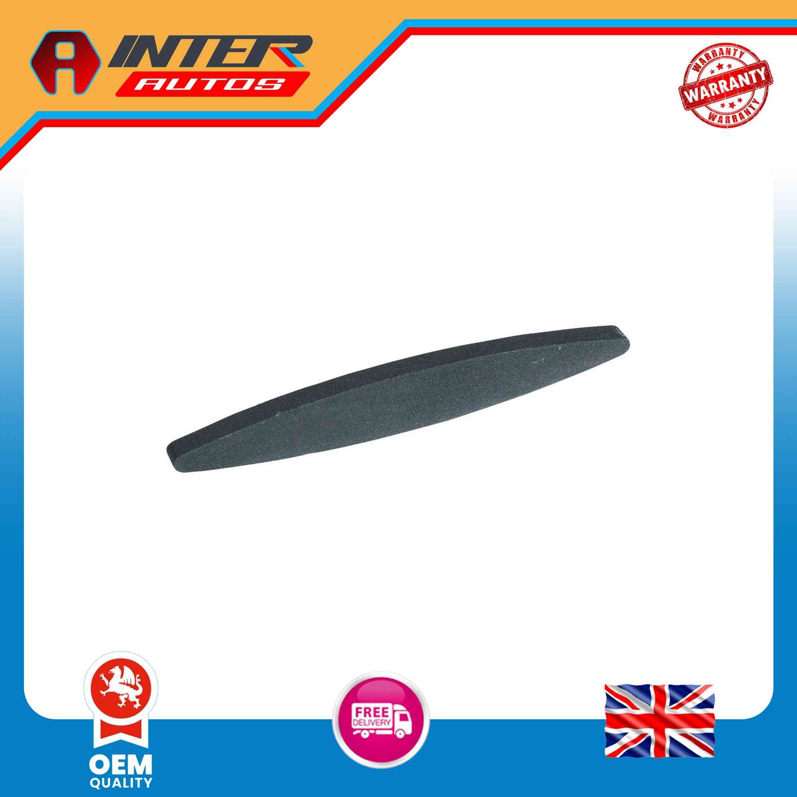 Draper Flat Silicon Carbide Scythe Stone, 225mm 65779