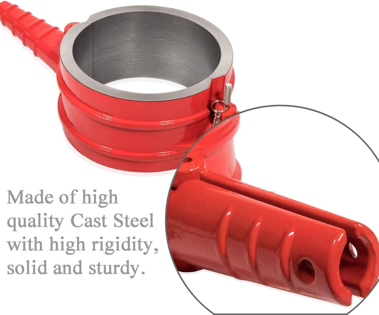 7040 Piston Ring Compressor Tool+Adapter+Anti-Polishing For Cummins Red