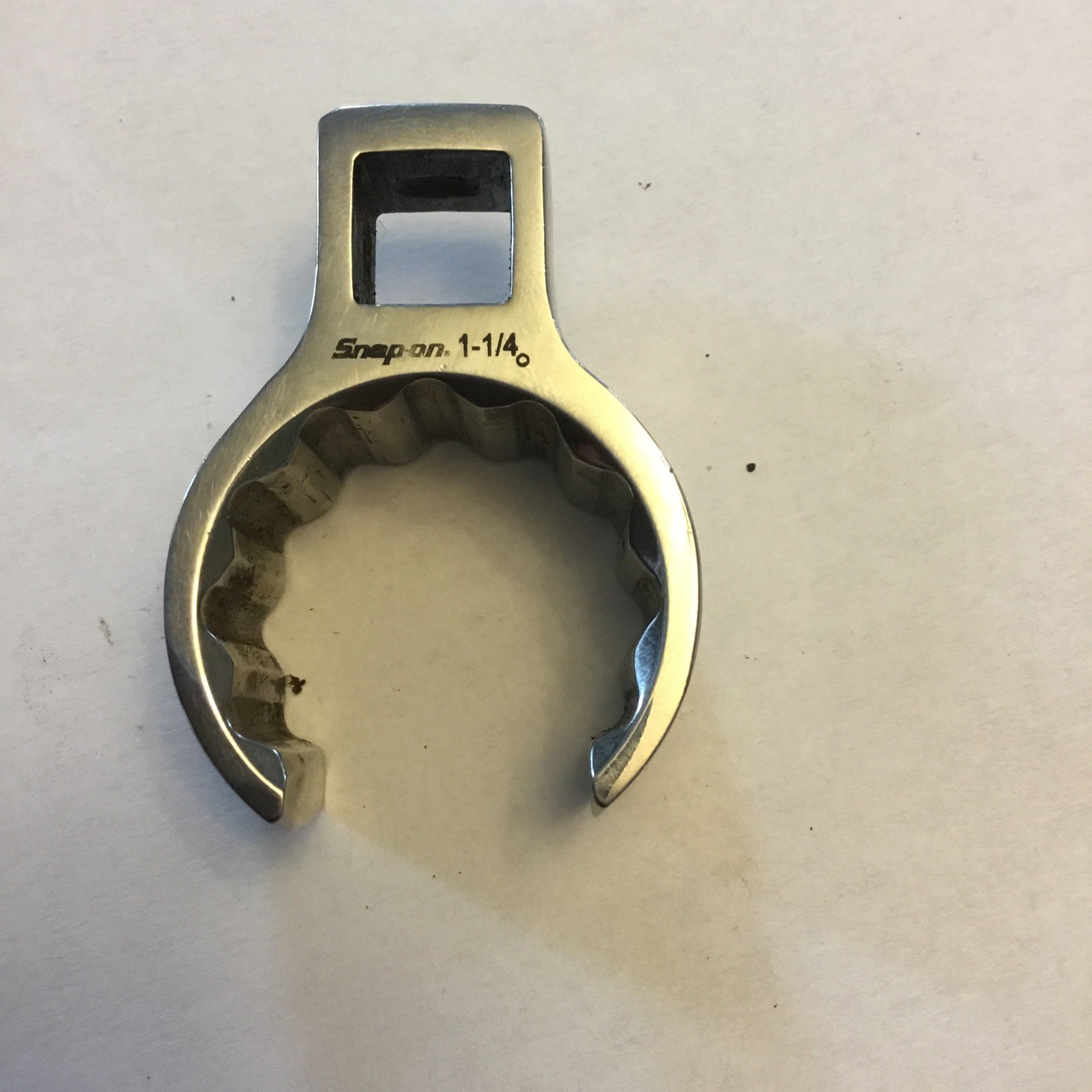 Snap On Tools USA An850820b 1/2” Dr 1-1/4” 12pt Crowfoot Wrench Used