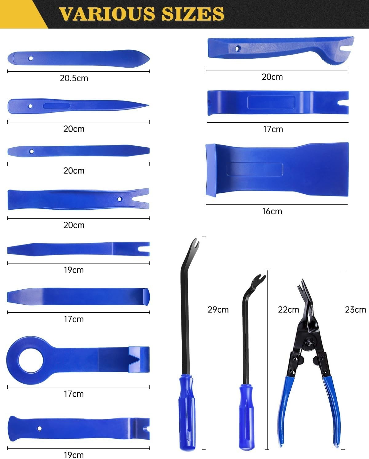 Complete 120 PCS Automotive Trim Removal Set for Easy Panel & Audio Installation