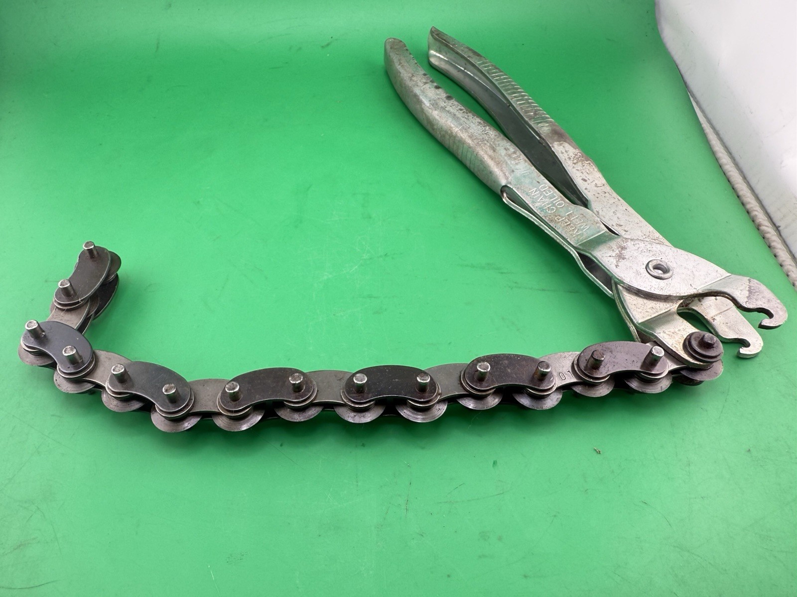 VINTAGE K-D Tools 2031 Exhaust Tailpipe Tube Chain Type Sharp Cutter Wheels USA!