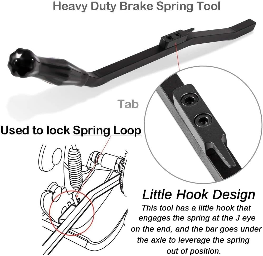 5081 S-Cam Air Brake Spring Tool for Heavy Duty Tractors Trailers Diesel Trucks