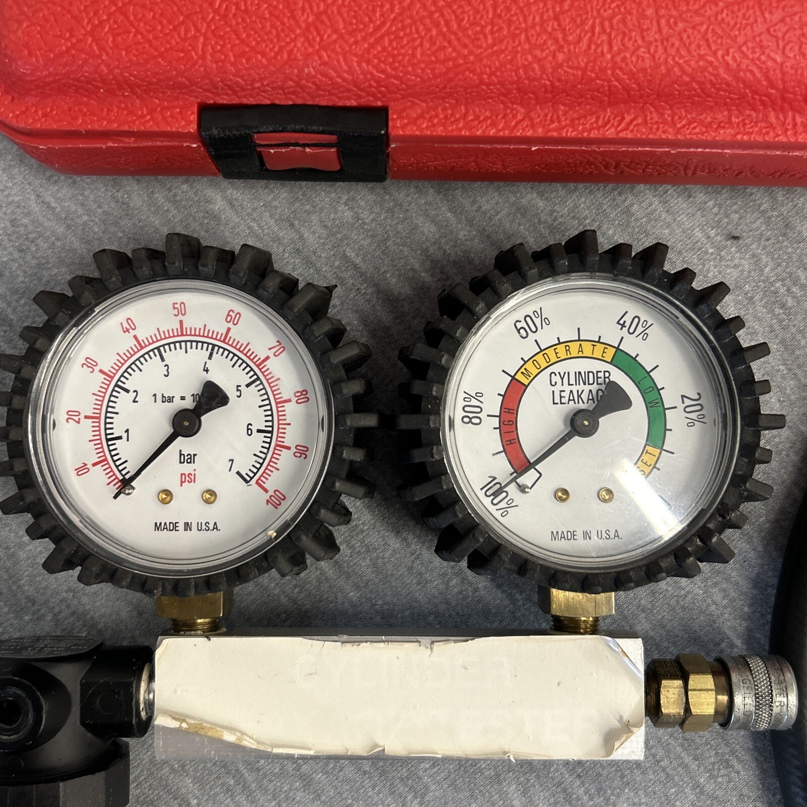 Star Products CLT-2PB Cylinder Leakage Tester W/ Case