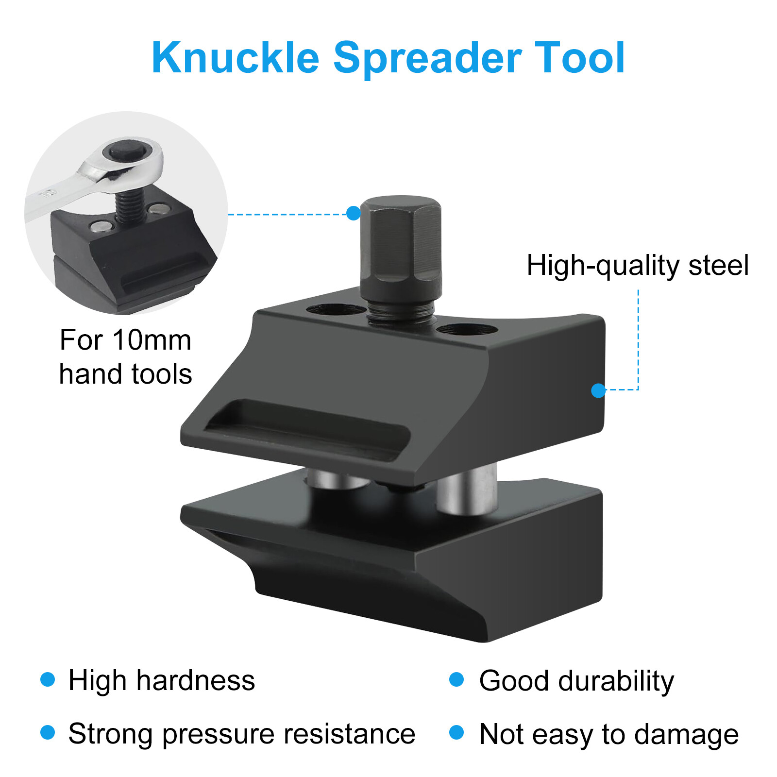 Universal Suspension Strut Spreader Tool – Split Hub Knuckle Separator for Car