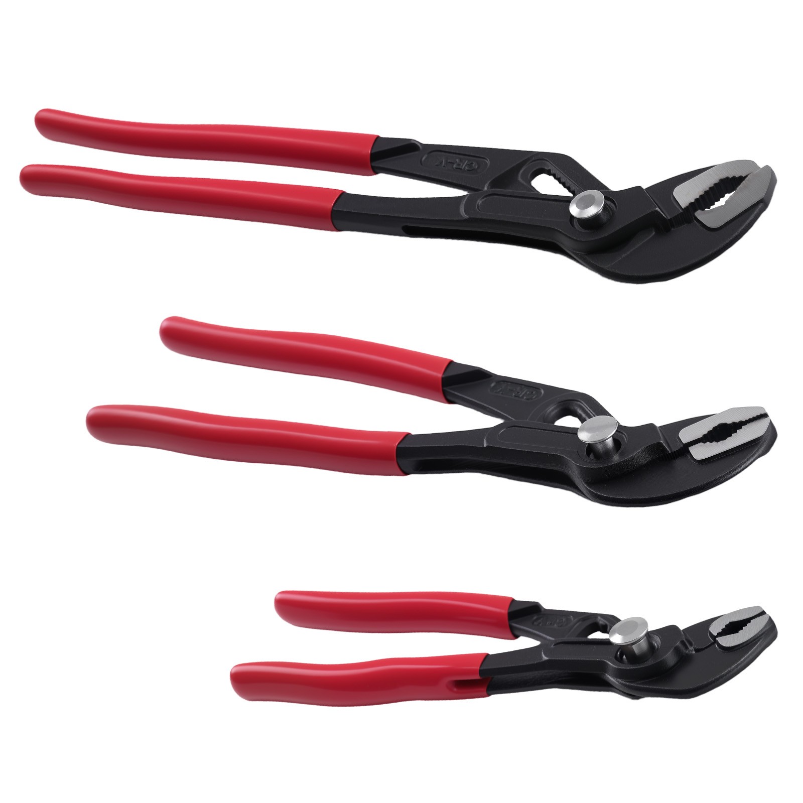 Self-Locking Water Pump Pliers 7″ 10″ 12″ 3pcs Carbon Steel Non-Slip Tool