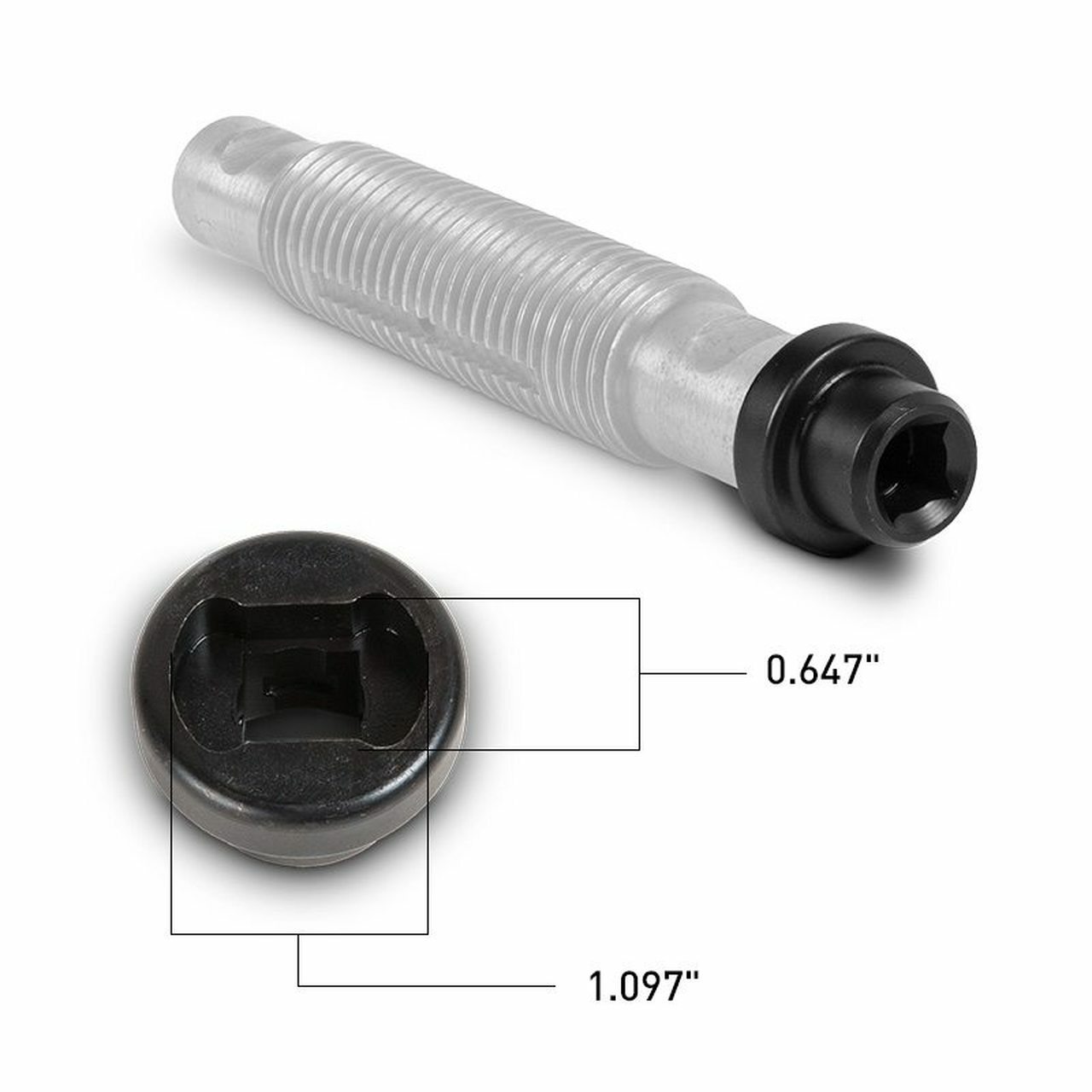 Tiger Tool 15101 Leaf Spring Pin Socket (Small)