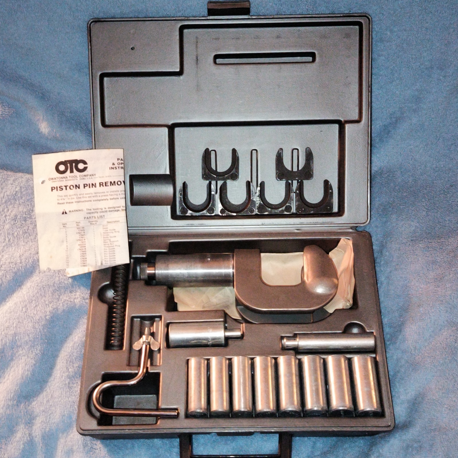 OTC 7082-B Piston Pin Removing/Installing Set – Complete, Clean!
