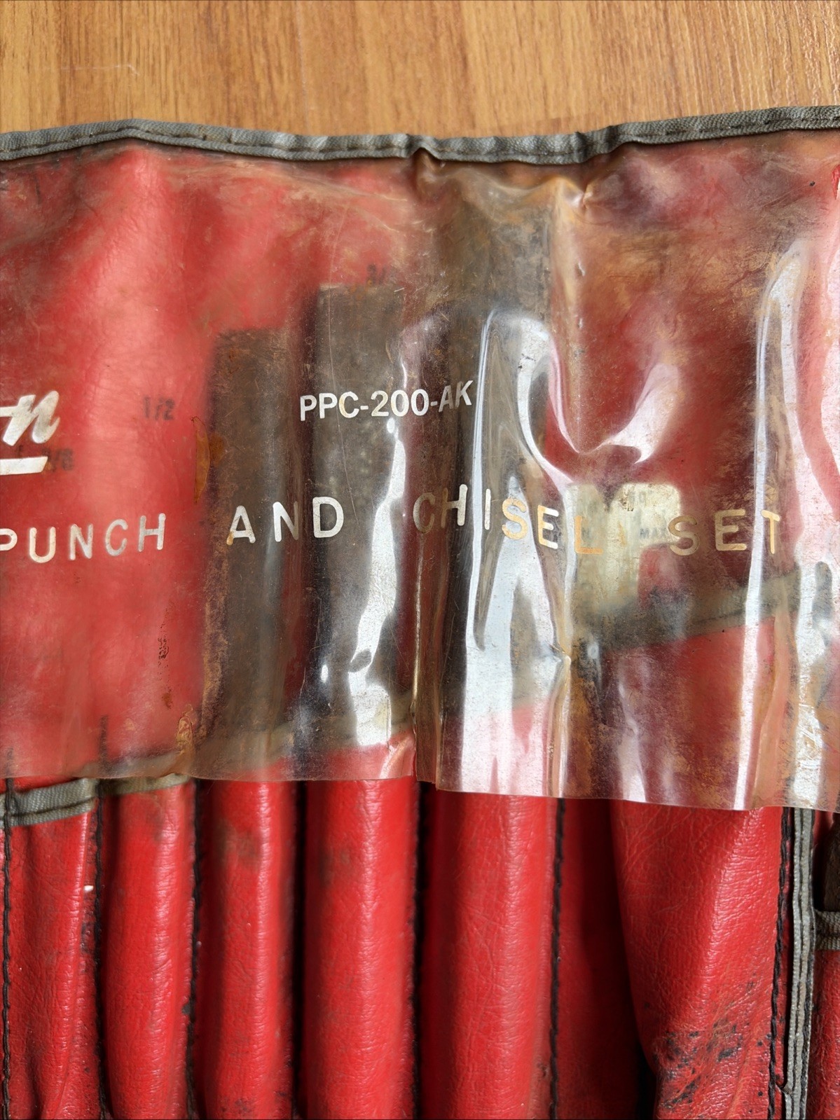 Snap-On PPC200AK Vintage Punch & Chisel Master Set USA Partial Rusted
