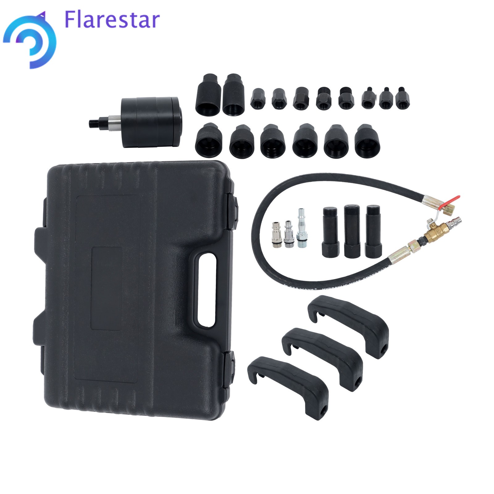 Pneumatic Diesel Injector Removal Extractor Remover Pneumatic Puller Tool 24Pcs