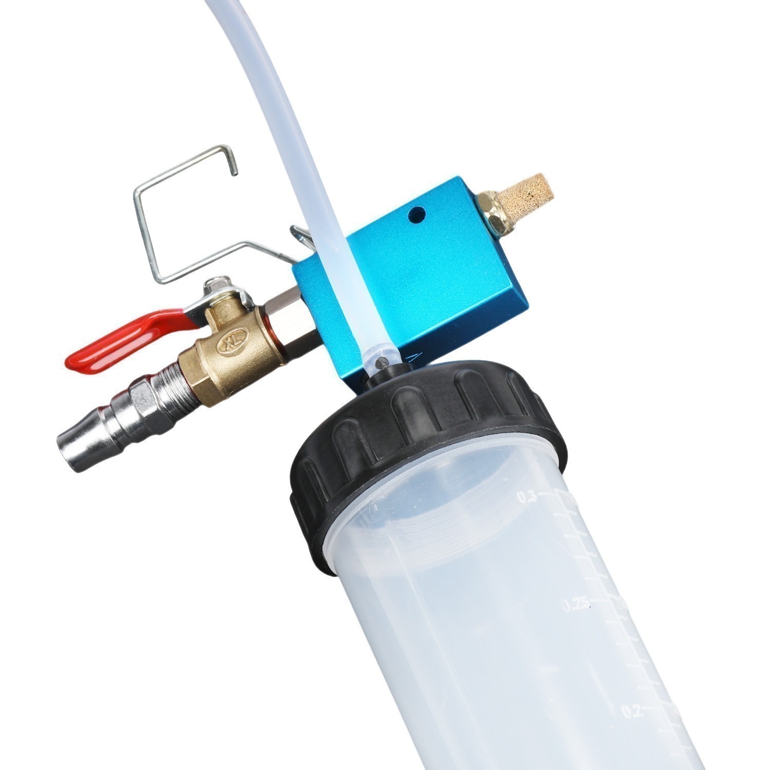 Vacuum Brake Bleeder Kit 300ml Tank for Oil Change Car Motorcycle Truck Tool