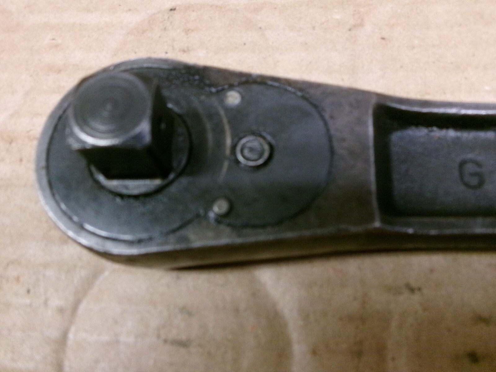 Snap-on USA 1/2″ Drive Black Oxide Finish Ratchet No GS-71