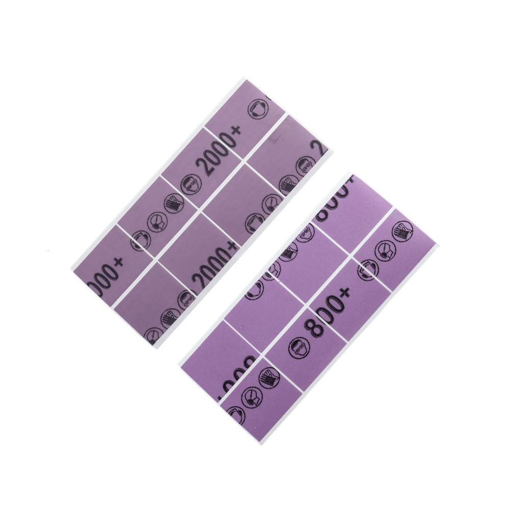 Silicon Carbide Sandpaper Kit 4Pcs 800 1200 1500 2000 Grit for Polishing