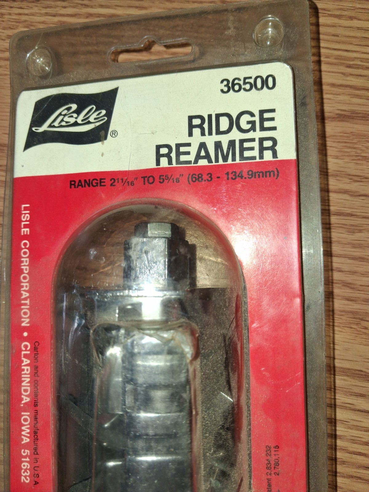 LISLE 36500 Ridge Reamer IOP