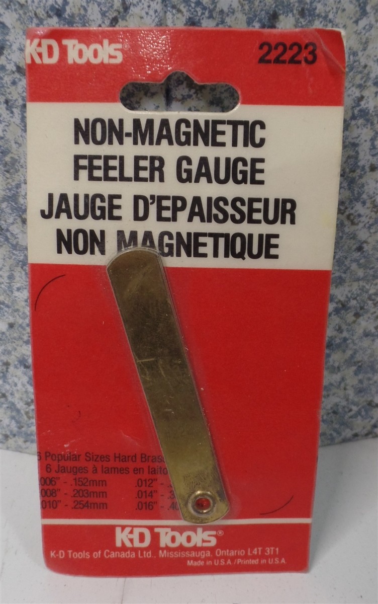 KD TOOLS GearWrench 2223 Non Magnetic Feeler Guage NEW