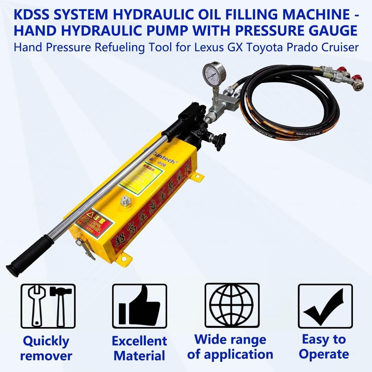 KDSS System Hydraulic Oil Filling Machine for Toyota Prado Cruiser Lexus GX Auto