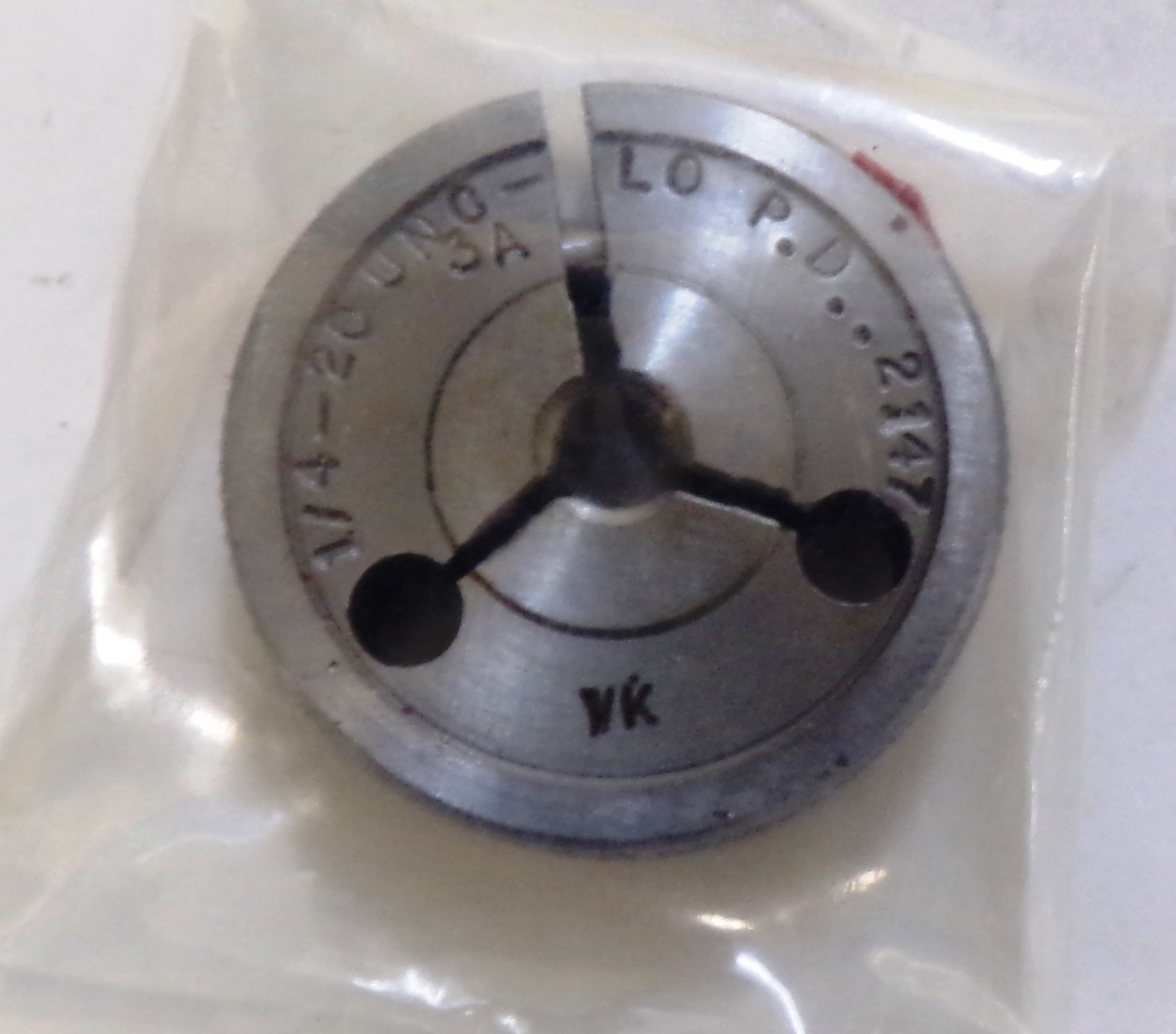VAN KEUREN THREAD RING 1/4-20 UNC-3A .2147