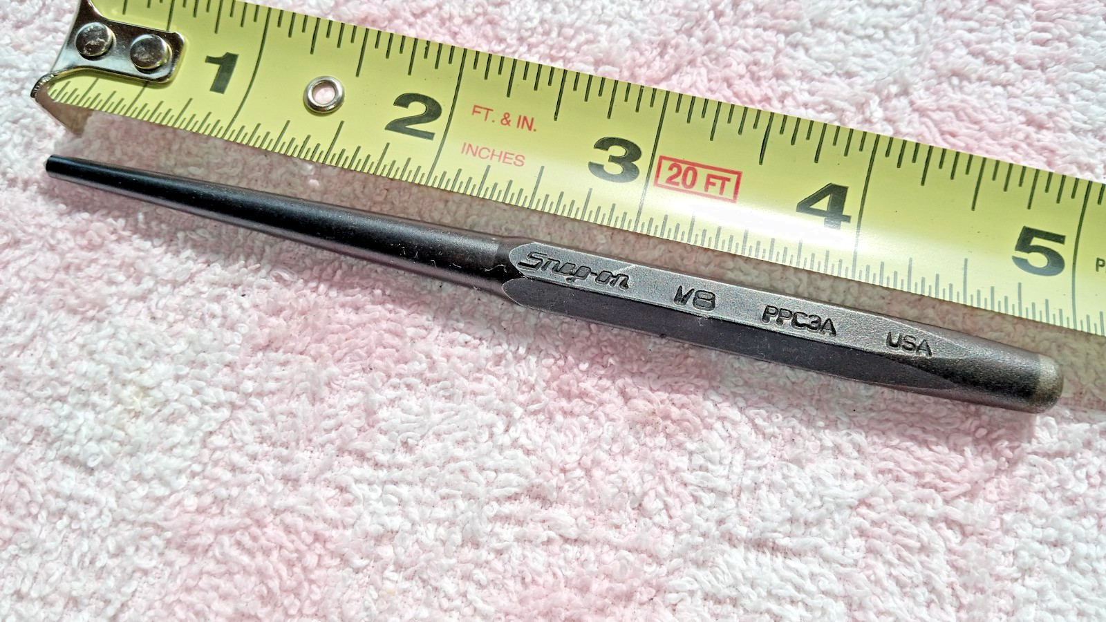 SNAP-ON CENTER PUNCH PPC3A 1/8 5″ NWOB SHED RESCUE snap tools gift idea men nice